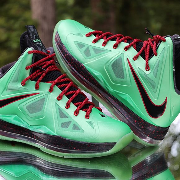 Nike LeBron 10 X Cutting Jade Men\'s Size 8.5 main image 12